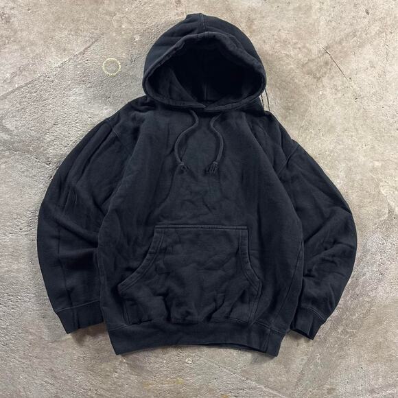 Boxy Black Hoodie - Picture 1 of 8